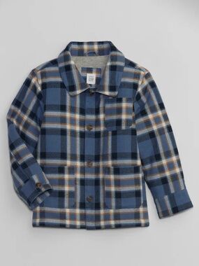 Baby Gap (NEW) Baby Boys' Plaid Chore Jacket Size 12-18 Months